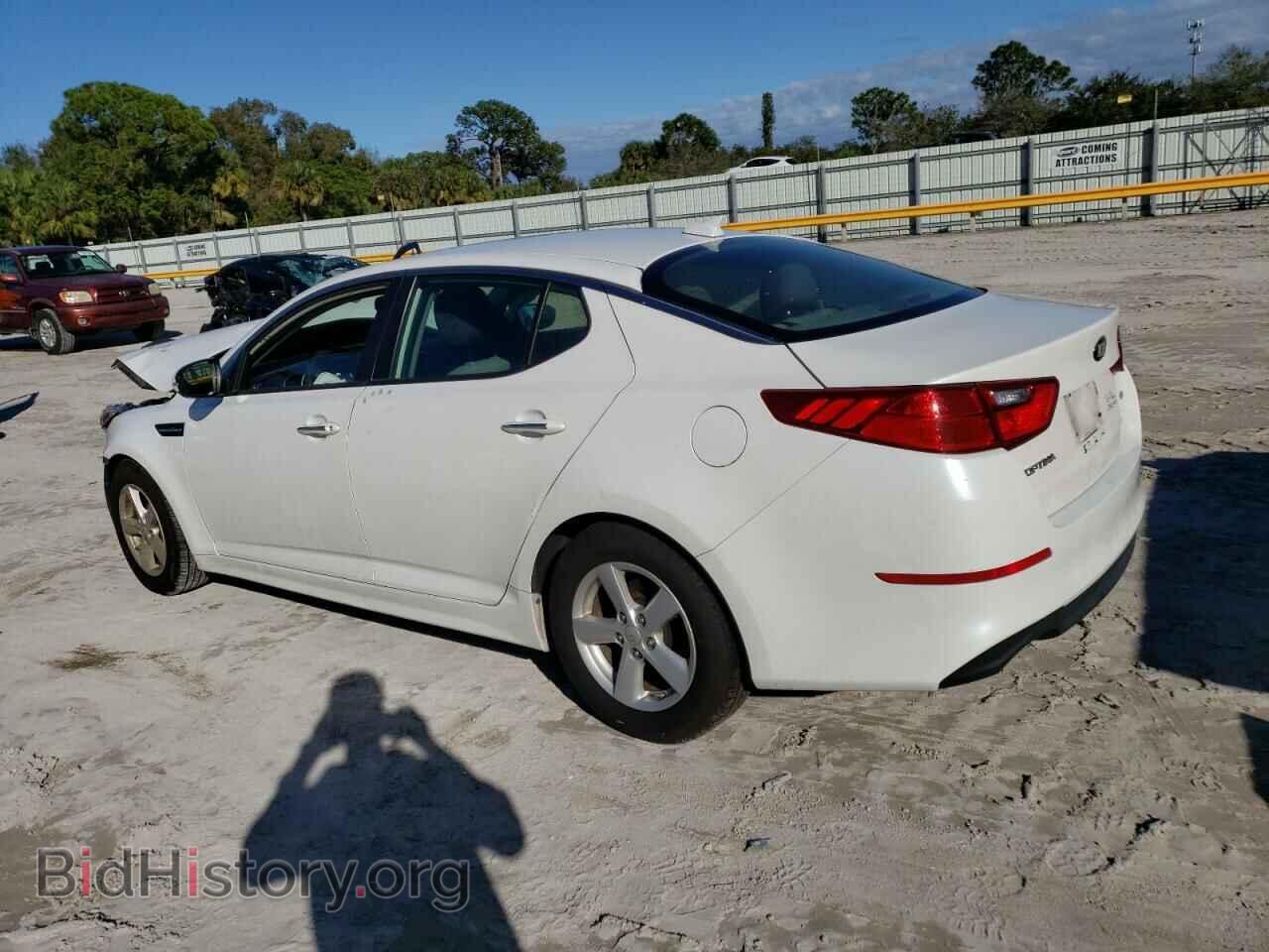 2015 KIA OPTIMA - VIN: KNAGM4A76F5574875 - Фото 2