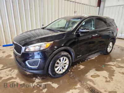 2017 Kia SORENTO LX V6, black — VIN 5XYPGDA54HG241626, Copart