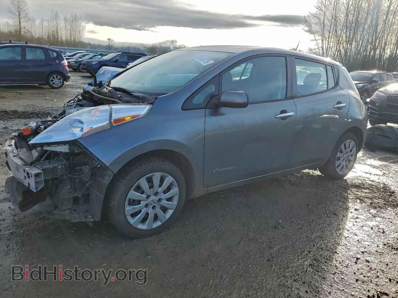 Photo 1N4AZ0CP6EC335634 - NISSAN LEAF 2014