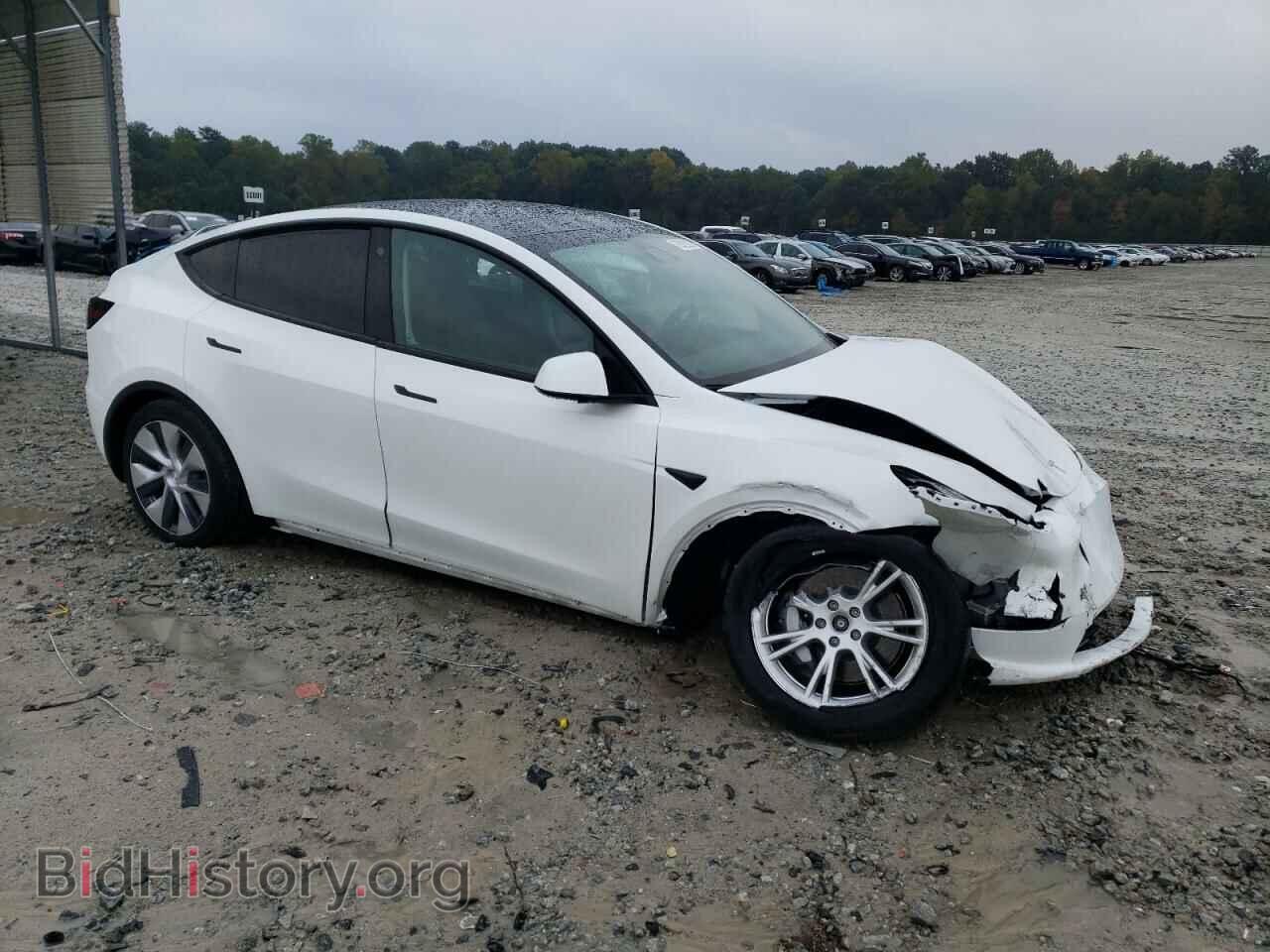 2022 TESLA MODEL Y - VIN: 7SAYGDEE4NF427669 - Фото 4