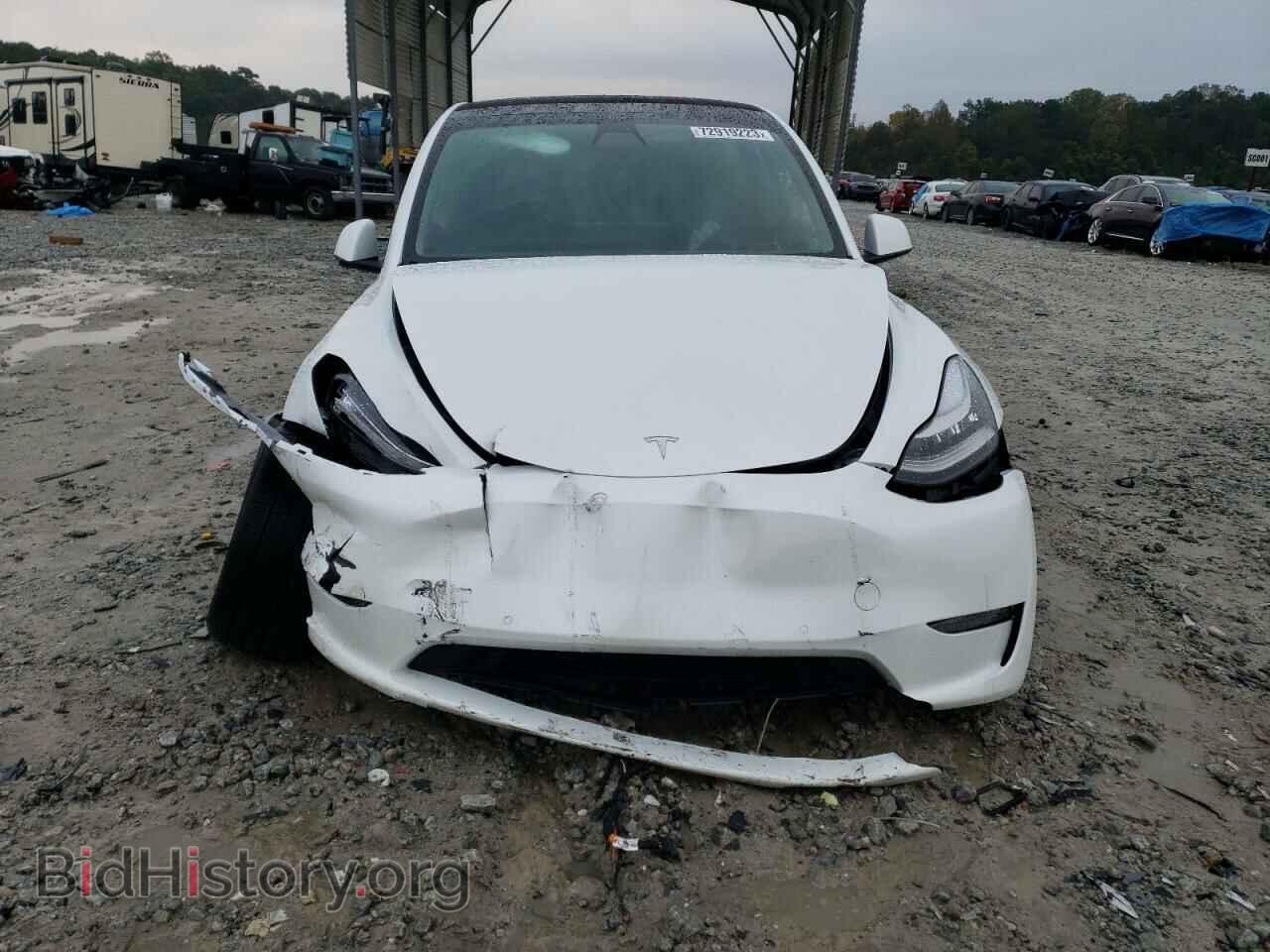 2022 TESLA MODEL Y - VIN: 7SAYGDEE4NF427669 - Фото 5