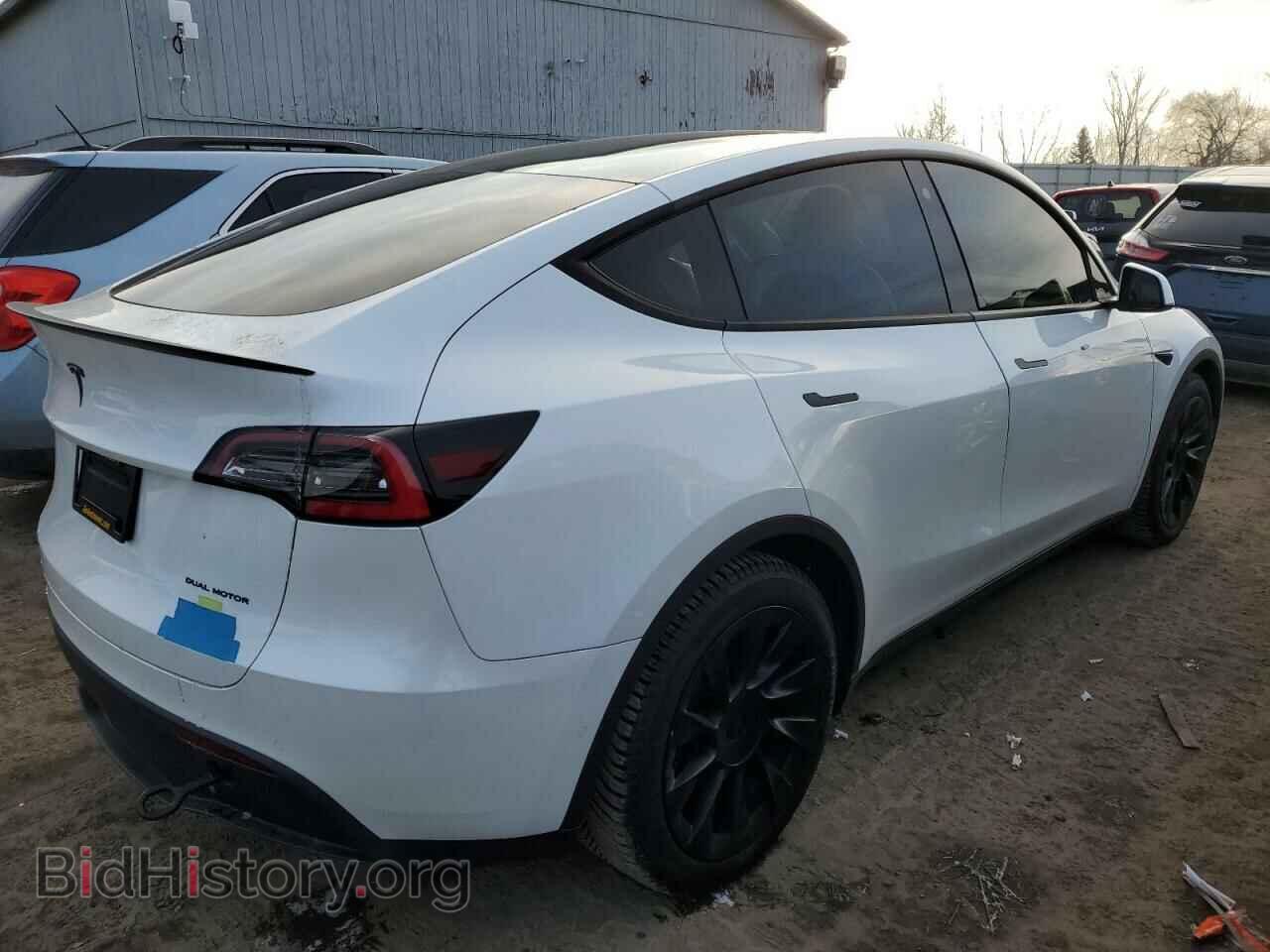2021 TESLA MODEL Y - VIN: 5YJYGDEE1MF100349 - Photo 3