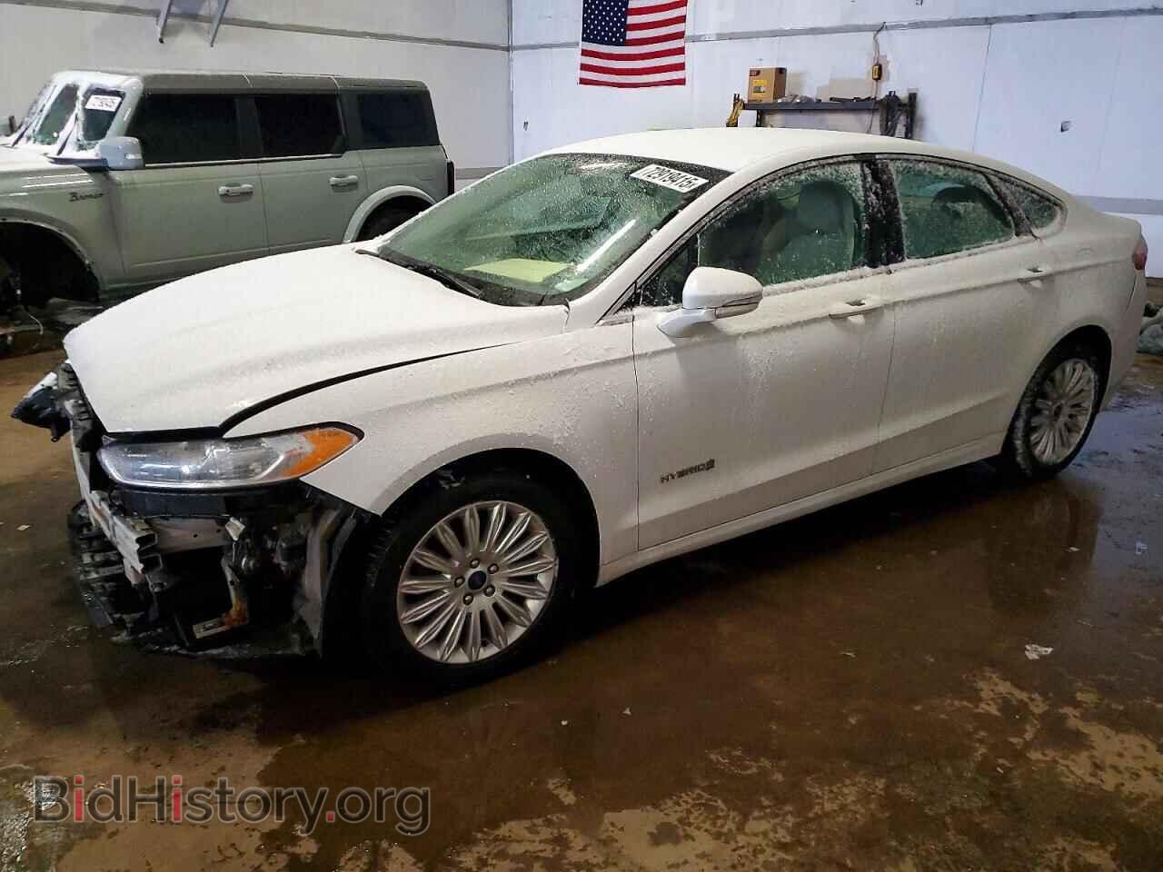 Photo 3FA6P0LU1ER339576 - FORD FUSION 2014