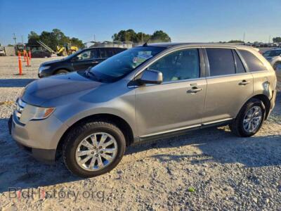 2008 Ford EDGE Limited, silver — VIN 2FMDK39C68BB34124, Copart