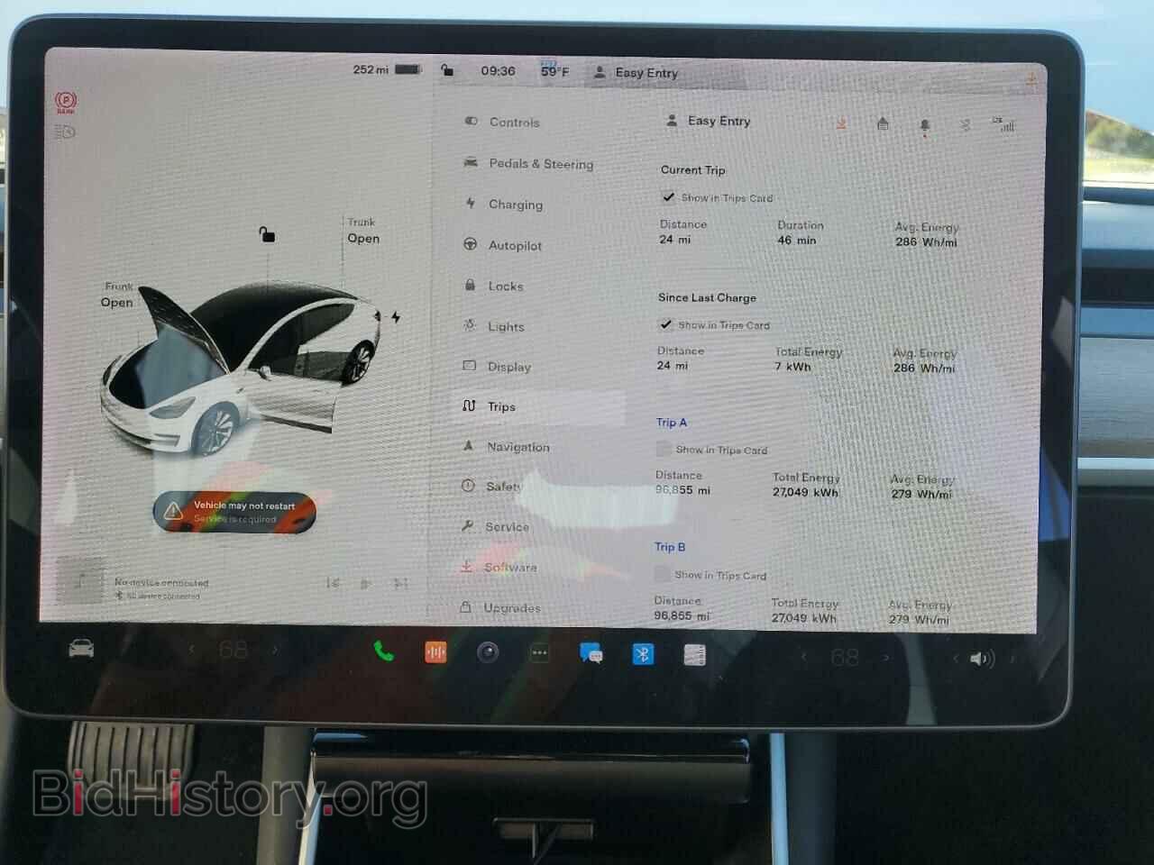 2018 TESLA MODEL 3 - VIN: 5YJ3E1EB5JF117669 - Photo 9