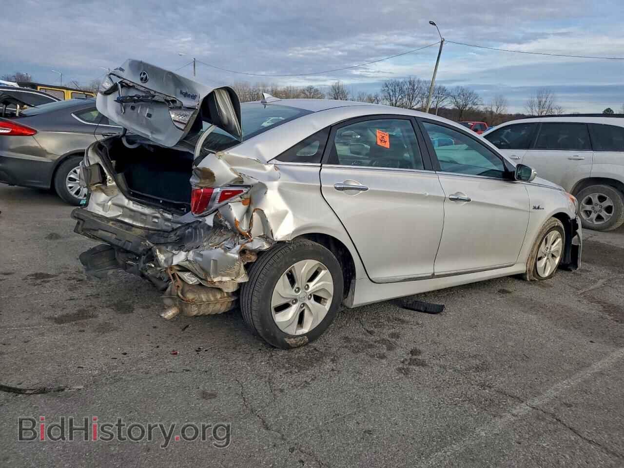 2014 HYUNDAI SONATA - VIN: KMHEC4A45EA118077 - Фото 3