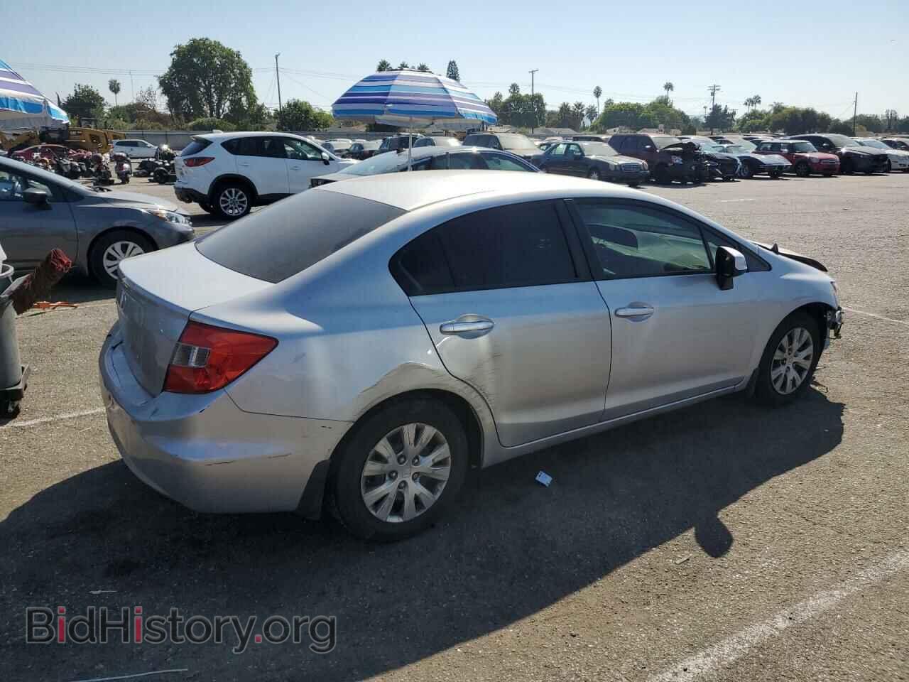 2012 HONDA CIVIC - VIN: 19XFB2F55CE372982 - Фото 3