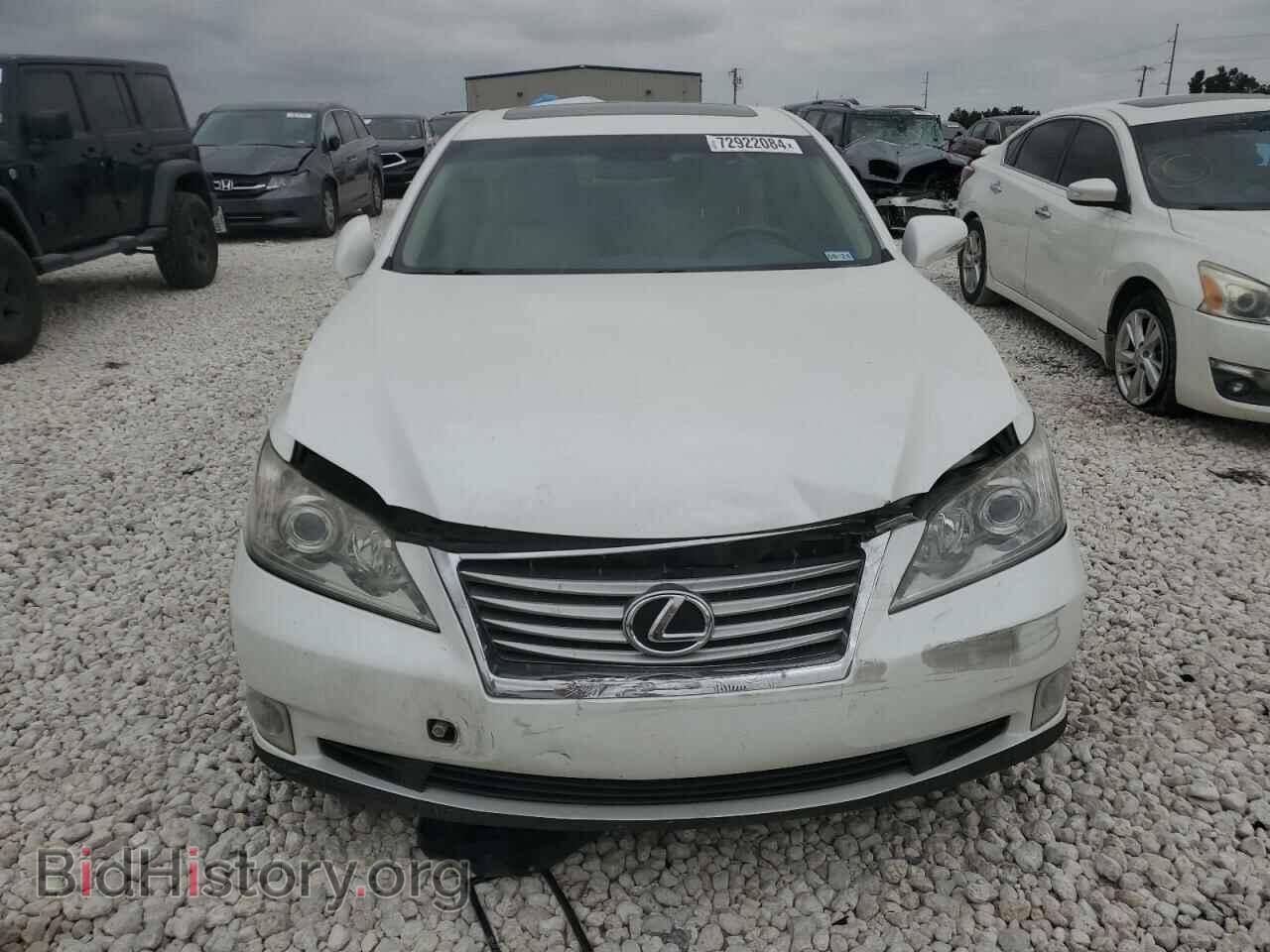 2012 LEXUS ES350 - VIN: JTHBK1EG0C2504246 - Фото 5