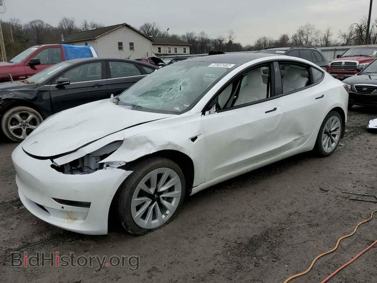Photo 5YJ3E1EA0MF087038 - TESLA MODEL 3 2021