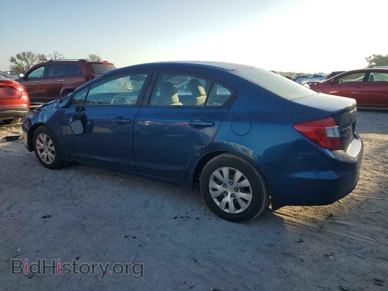 2012 HONDA CIVIC - VIN: 2HGFB2F53CH571132 - Фото 2