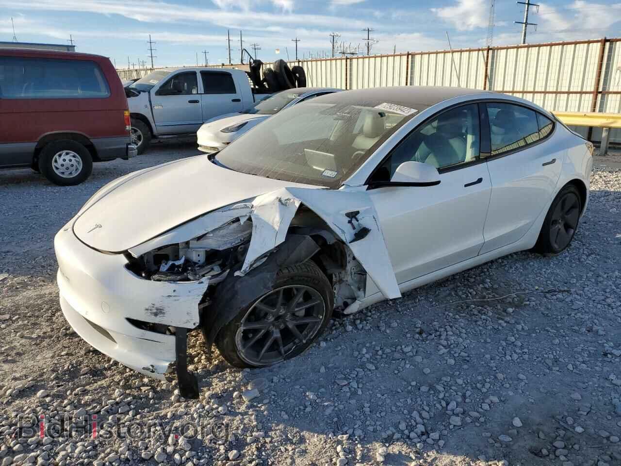 Photo 5YJ3E1EA1MF098968 - TESLA MODEL 3 2021