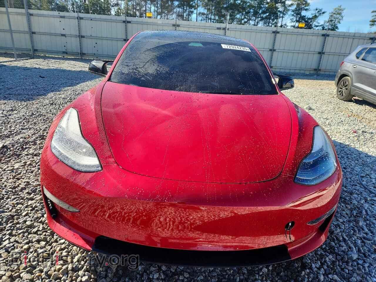 2022 TESLA MODEL 3 - VIN: 5YJ3E1EC4NF111957 - Фото 5