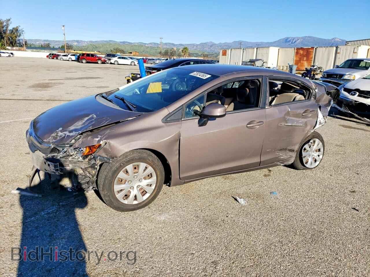 Photo 2HGFB2F53CH592241 - HONDA CIVIC 2012