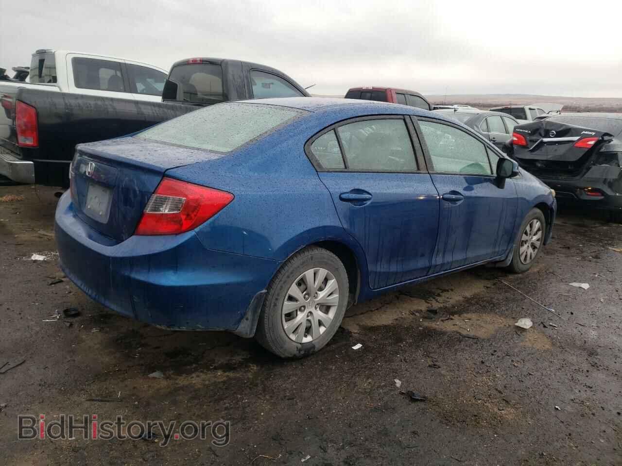 2012 HONDA CIVIC - VIN: 2HGFB2F55CH506167 - Фото 3