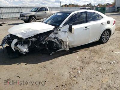 2015 Lexus IS IS 250, white — VIN JTHBF1D21F5063708, Copart
