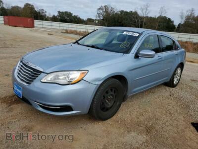 2013 Chrysler 200 200 LX, blue — VIN 1C3CCBAB0DN604712, Copart
