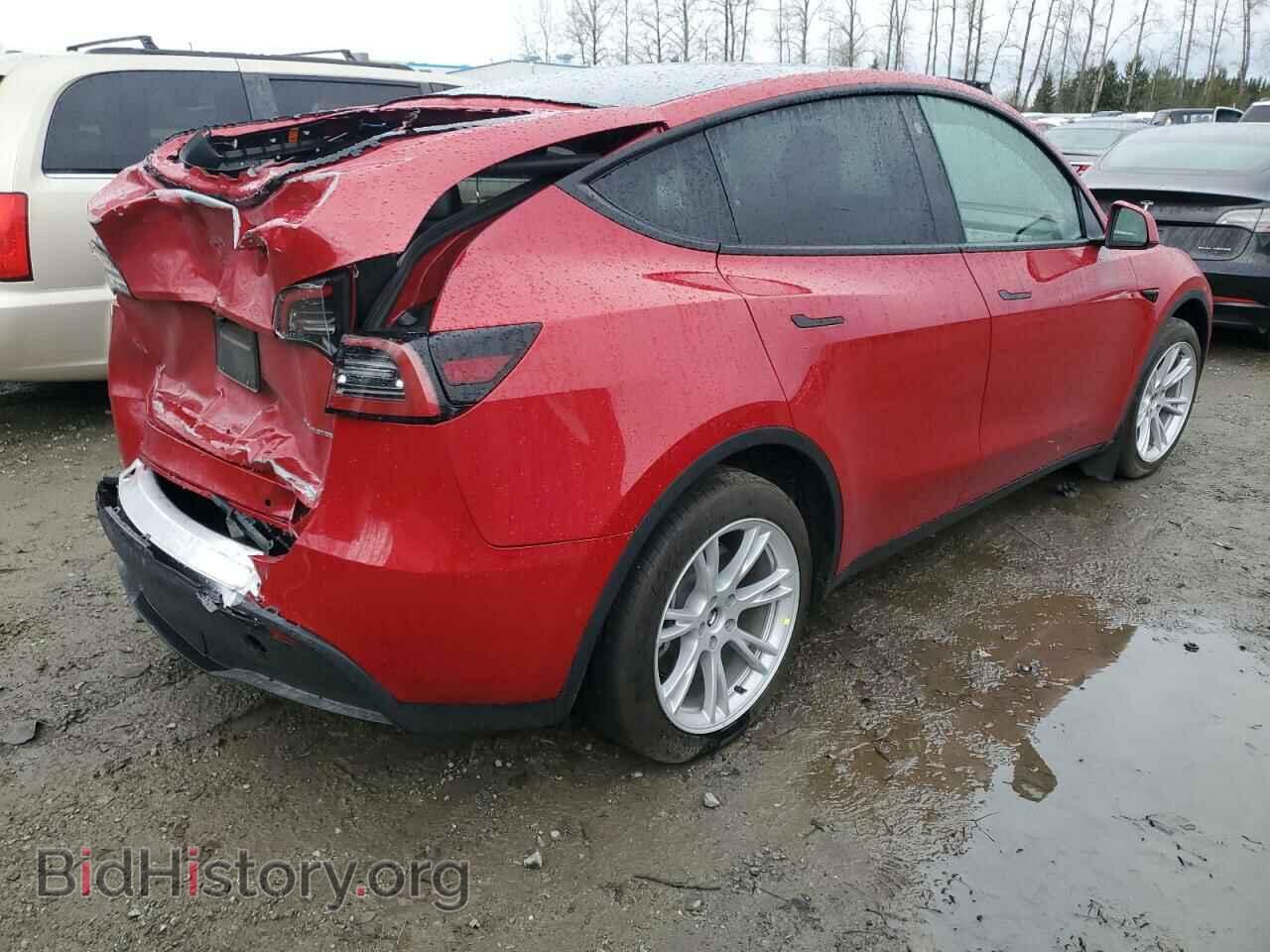 2022 TESLA MODEL Y - VIN: 7SAYGDEE8NF507850 - Фото 3