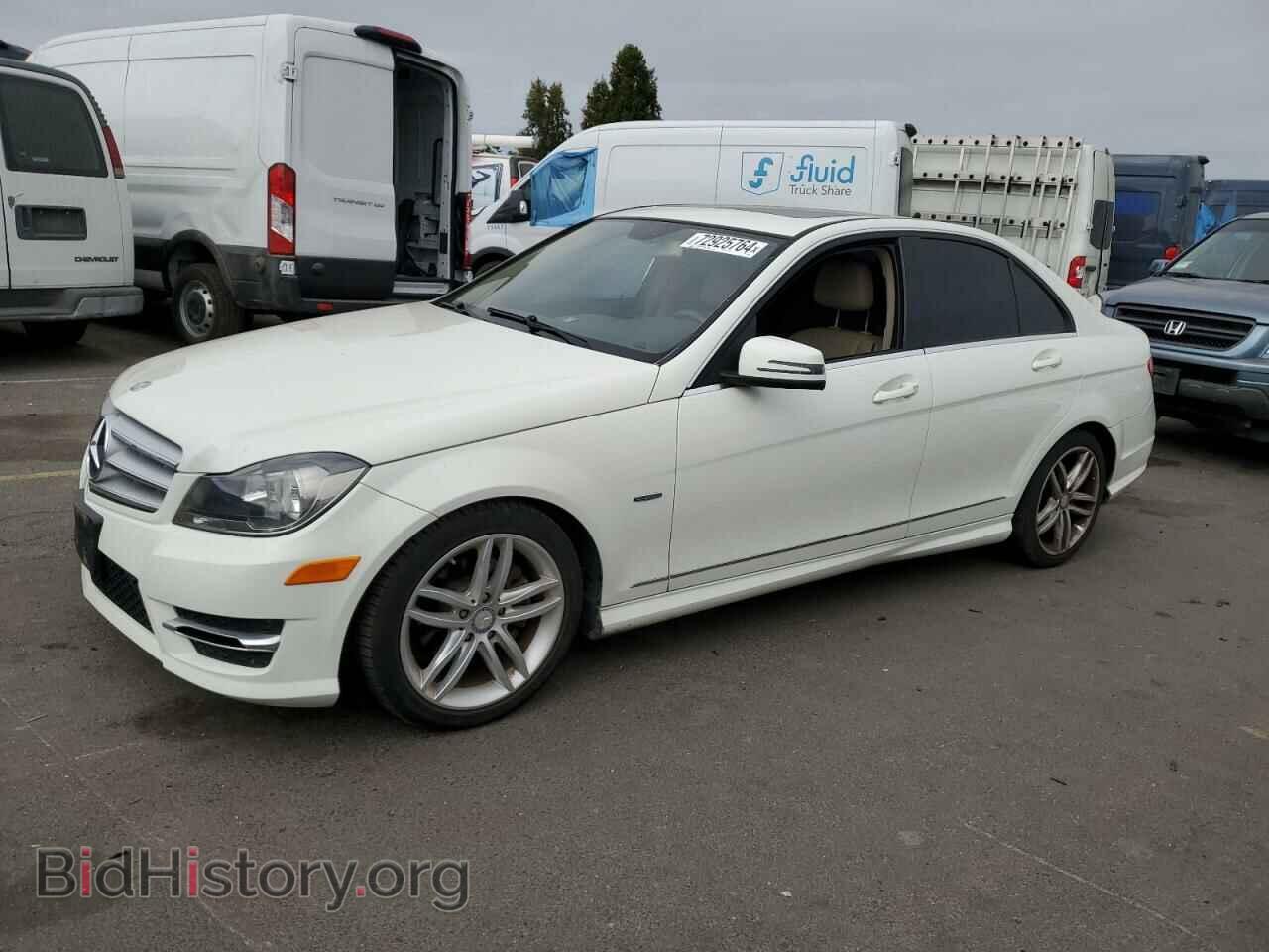 Фотография WDDGF4HB3CA619576 - MERCEDES-BENZ C-CLASS 2012