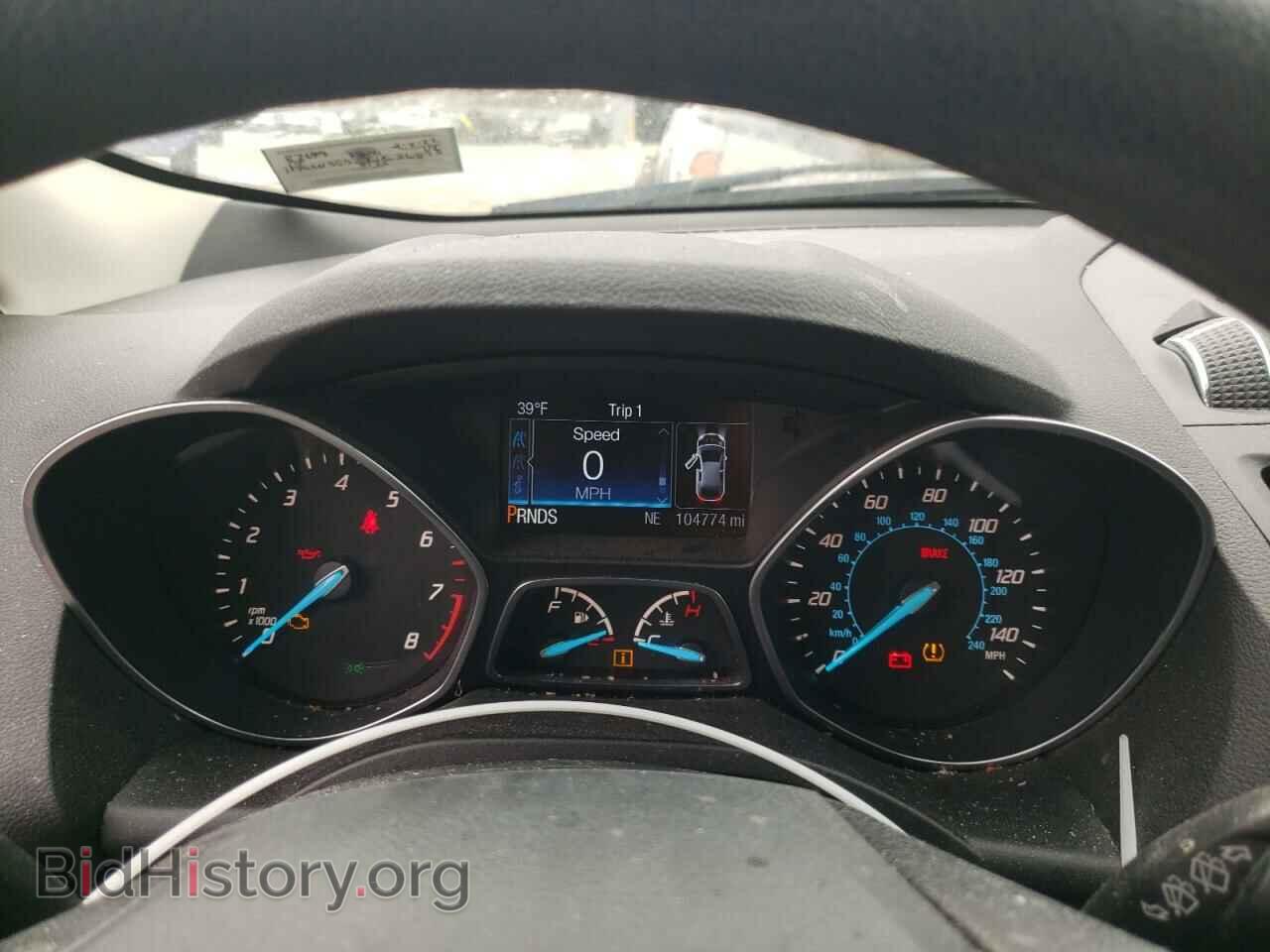 2014 FORD ESCAPE - VIN: 1FMCU9G92EUC36073 - Фото 9