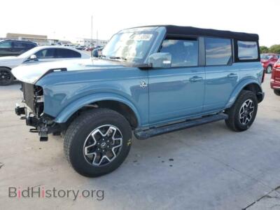 2023 Ford BRONCO Base, синий — VIN 1FMDE5DH4PLA88989, Copart