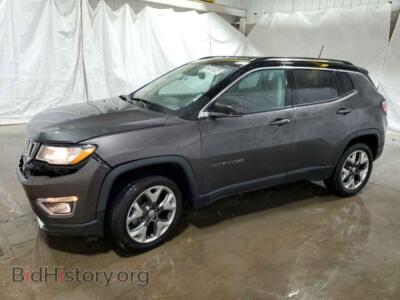 2020 Jeep COMPASS Limited, темно-серый — VIN 3C4NJDCB6LT120593, Copart