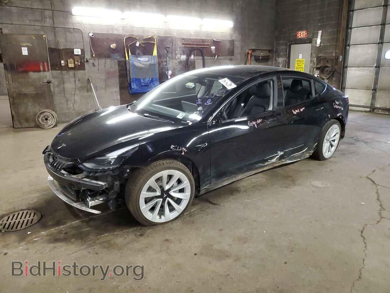 Photo 5YJ3E1EA6NF288332 - TESLA MODEL 3 2022