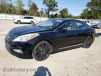 2014 Hyundai AZERA, черный — VIN KMHFG4JG5EA341027, Copart