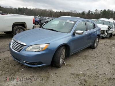 2011 Chrysler 200 200 Limite, blue — VIN 1C3BC2FG3BN581844, Copart