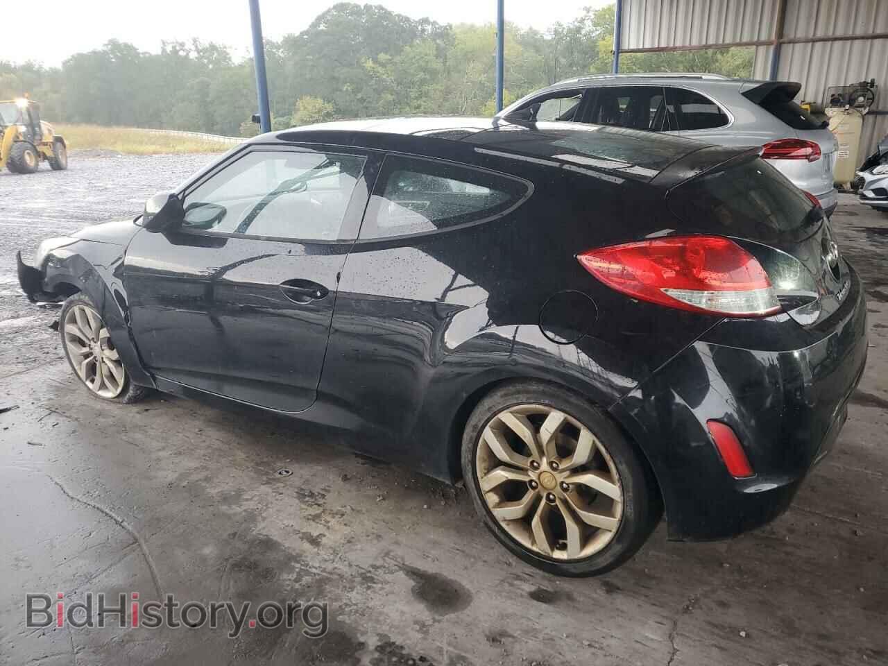2013 HYUNDAI VELOSTER - VIN: KMHTC6AD2DU144071 - Фото 2