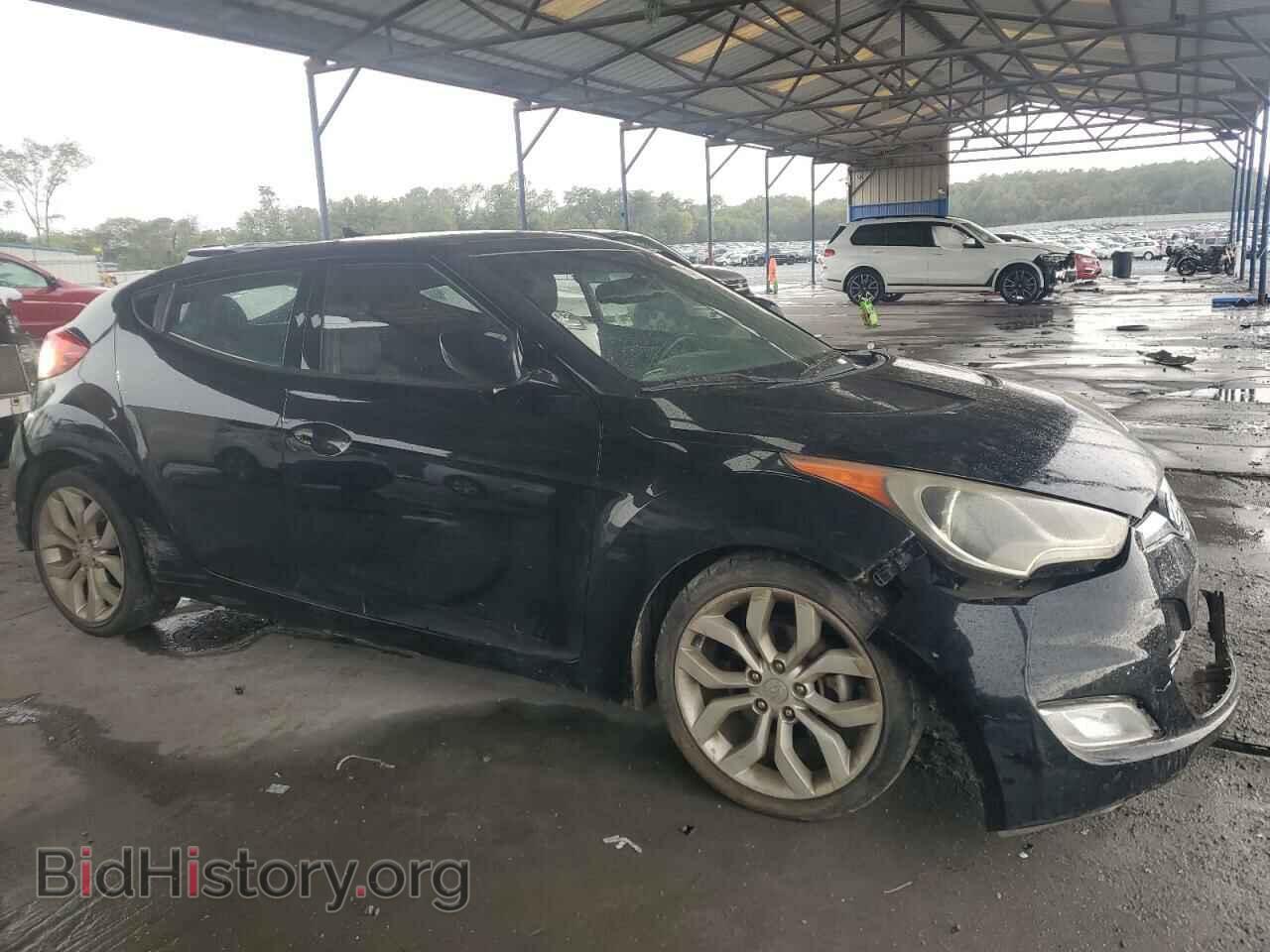 2013 HYUNDAI VELOSTER - VIN: KMHTC6AD2DU144071 - Фото 4