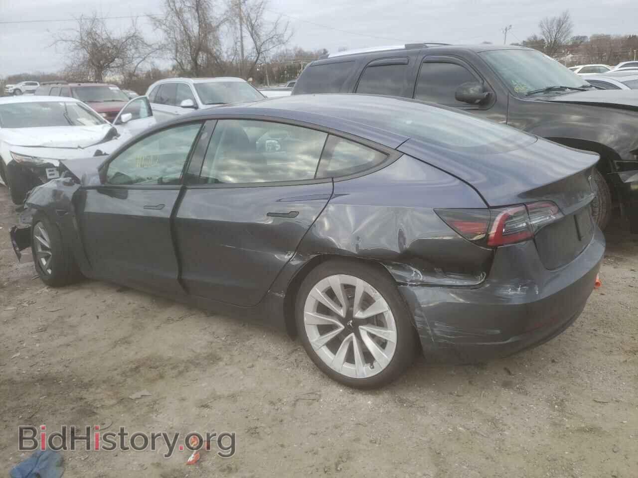 2022 TESLA MODEL 3 - VIN: 5YJ3E1EB7NF184666 - Photo 2