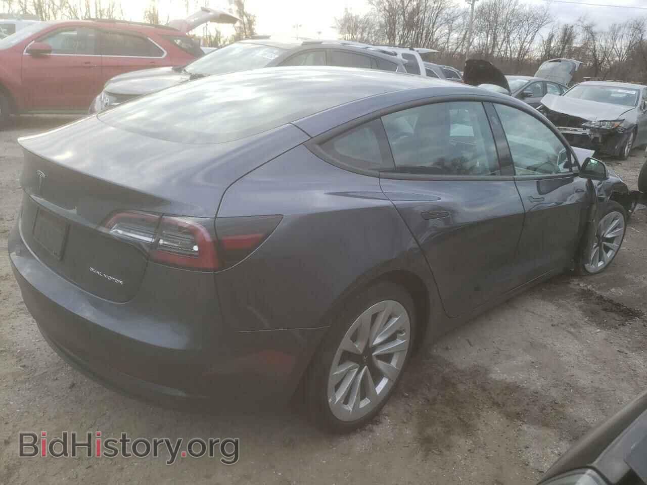 2022 TESLA MODEL 3 - VIN: 5YJ3E1EB7NF184666 - Photo 3