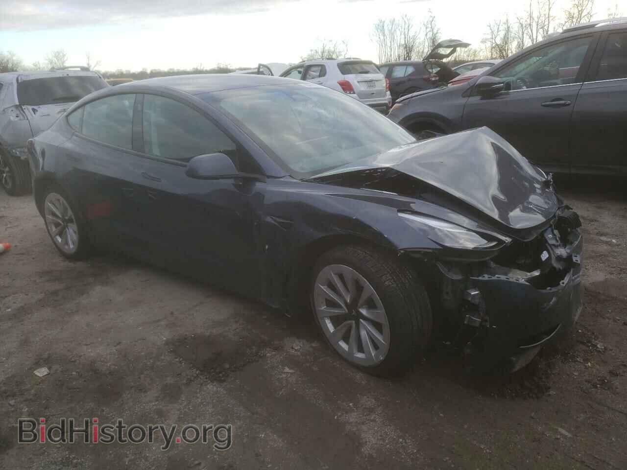 2022 TESLA MODEL 3 - VIN: 5YJ3E1EB7NF184666 - Photo 4