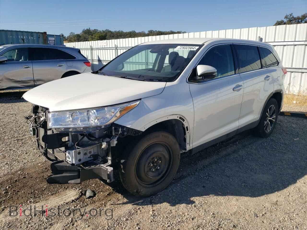 Фотография 5TDBZRFH5KS738991 - TOYOTA HIGHLANDER 2019
