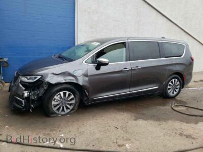 2023 Chrysler PACIFICA Hybrid Limited, gray — VIN 2C4RC1S74PR588693, Copart