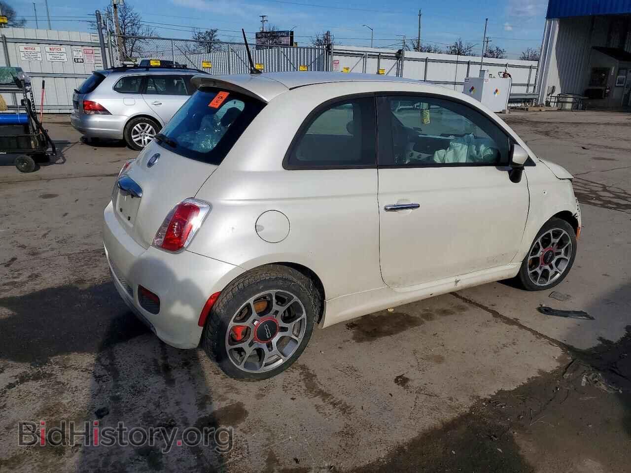 2012 FIAT 500 - VIN: 3C3CFFBR9CT366349 - Photo 3