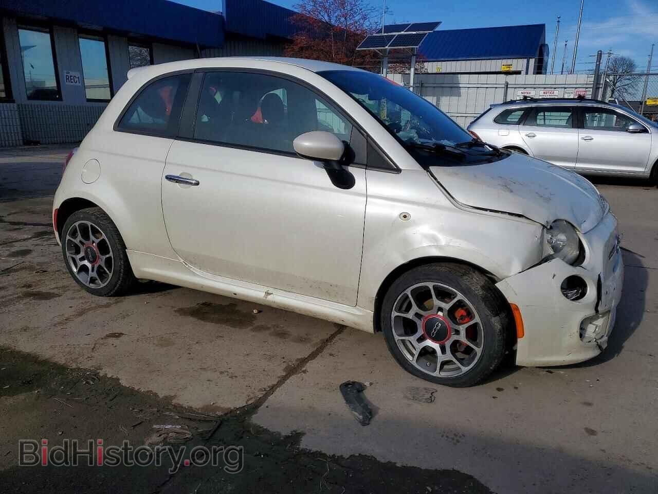 2012 FIAT 500 - VIN: 3C3CFFBR9CT366349 - Photo 4