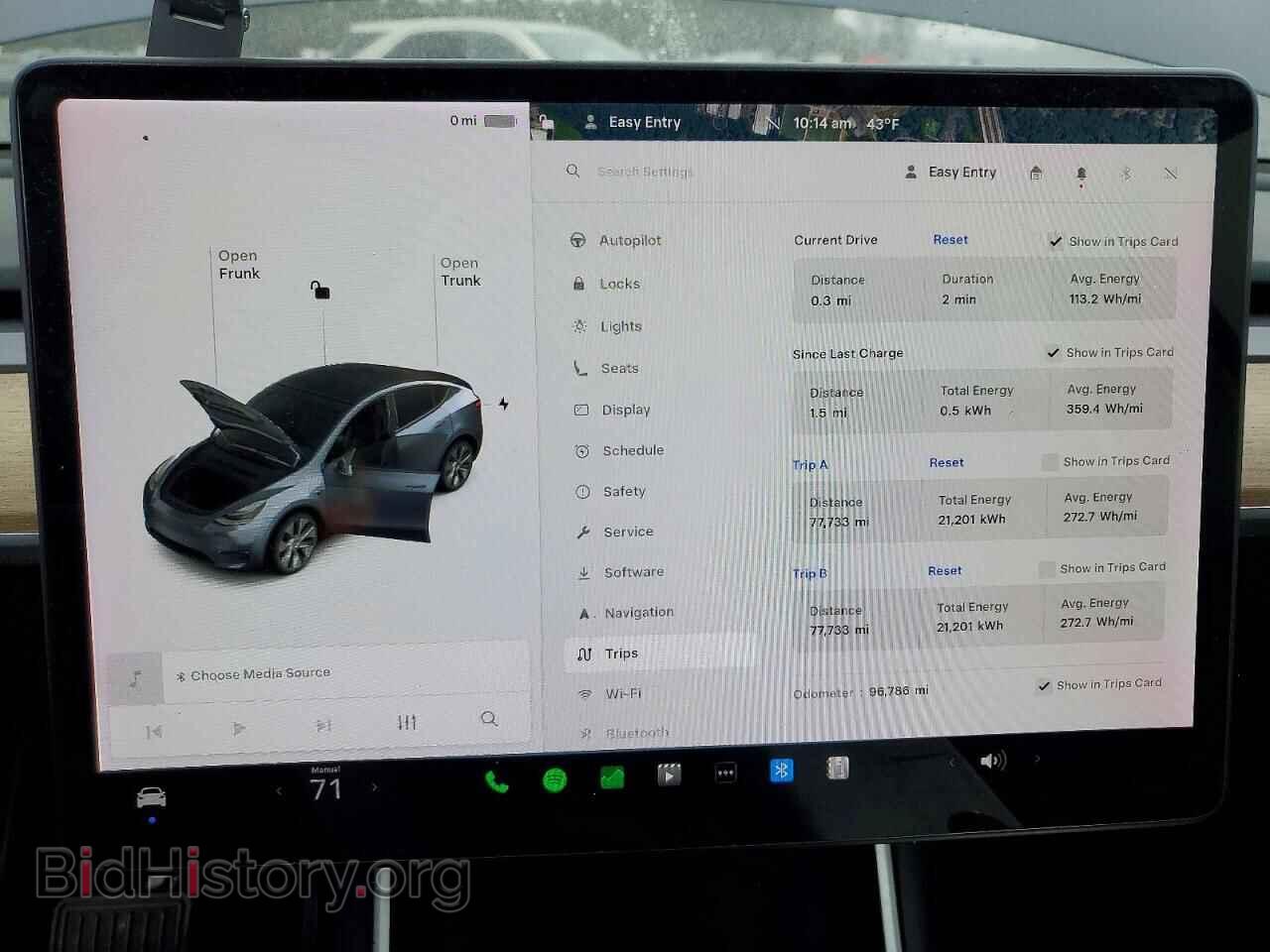 2021 TESLA MODEL Y - VIN: 5YJYGDEE2MF065336 - Photo 9