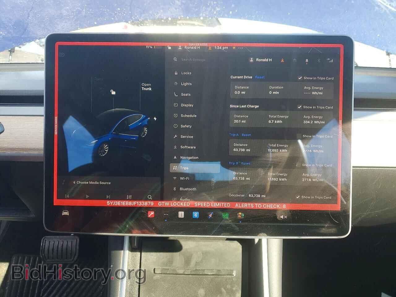 2018 TESLA MODEL 3 - VIN: 5YJ3E1EB8JF133879 - Photo 9