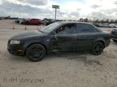 2007 Audi A4 A4 2, черный — VIN WAUAF78E97A104435, Copart
