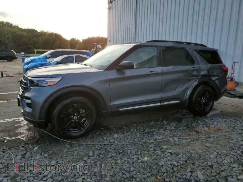 2022 Ford EXPLORER XLT (VIN 1FMSK8DH7NGB67872) — фото 1 из 14, Copart, повреждение: задняя часть