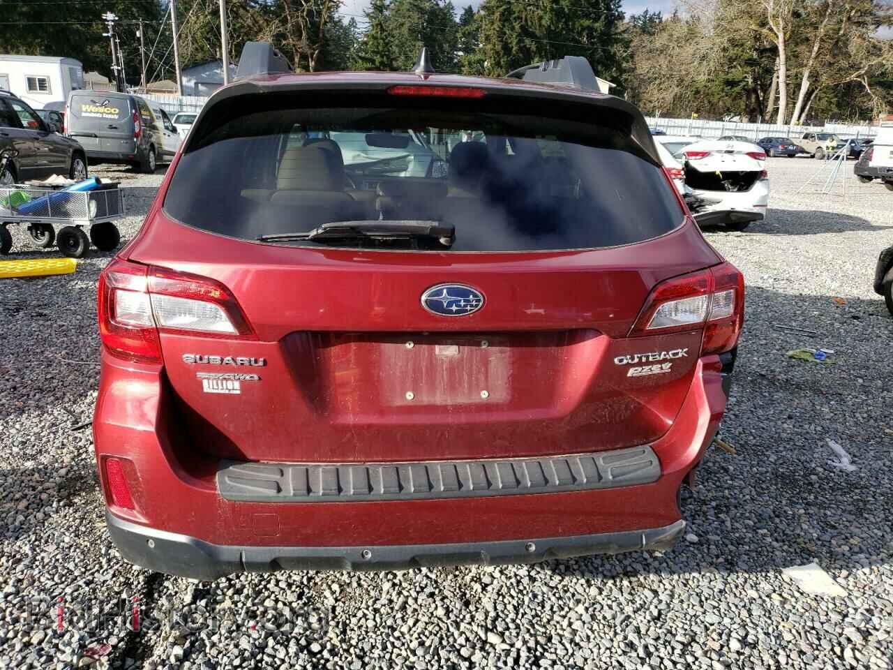 2017 SUBARU OUTBACK - VIN: 4S4BSANC6H3287880 - Фото 6