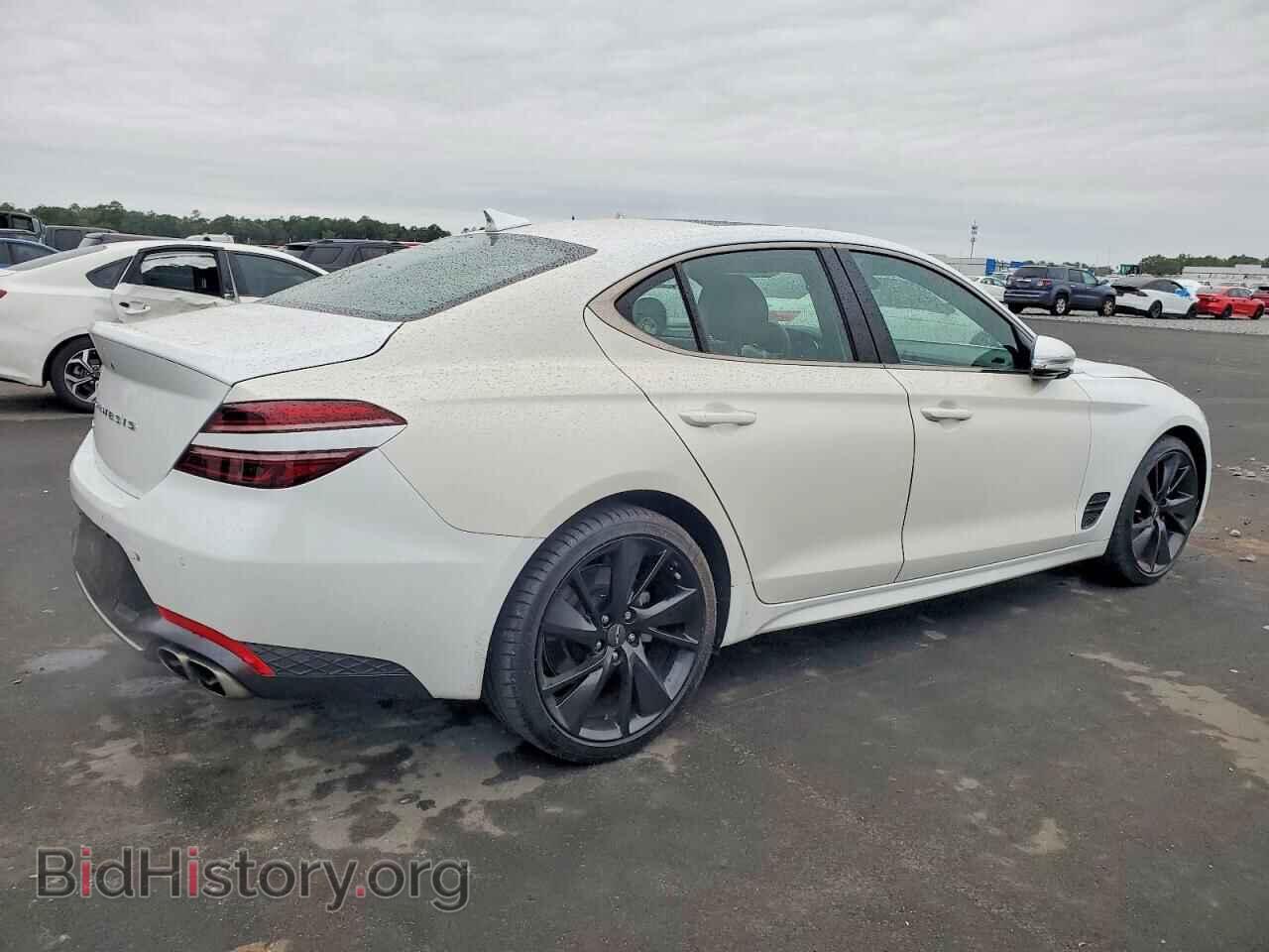 2023 GENESIS G70 BASE - VIN: KMTG34TA5PU129633 - Фото 3