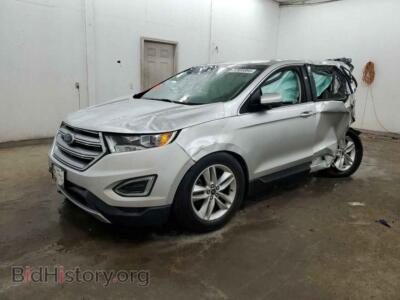 2016 Ford EDGE SEL, silver — VIN 2FMPK4J84GBB24006, Copart