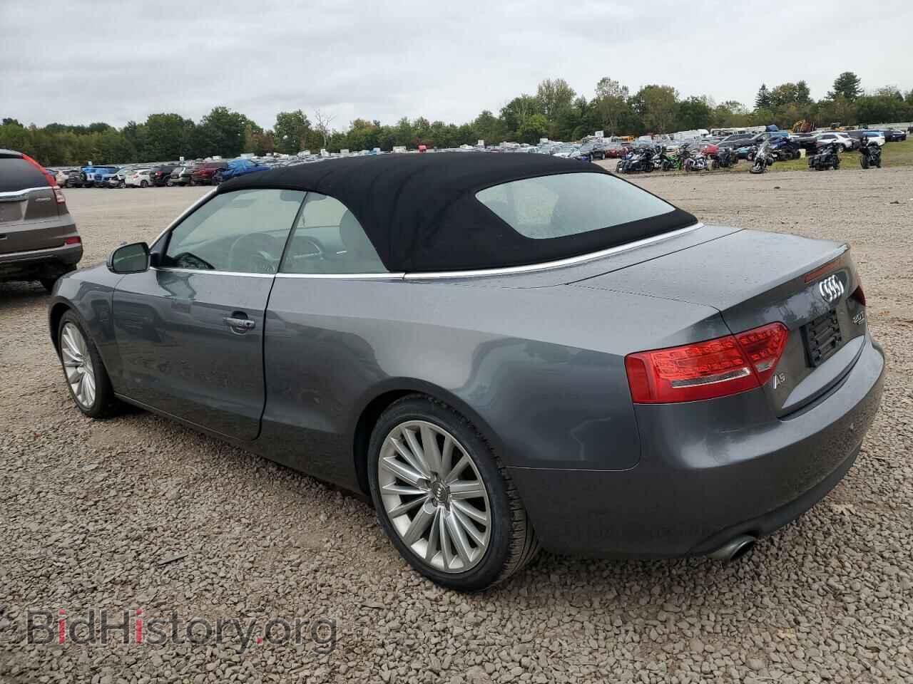 2012 AUDI A5 - VIN: WAULFAFH7CN005702 - Photo 2