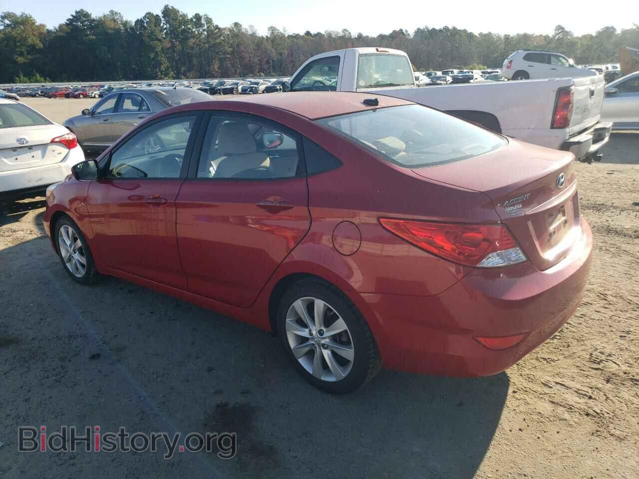 2014 HYUNDAI ACCENT - VIN: KMHCU4AE1EU628325 - Фото 2