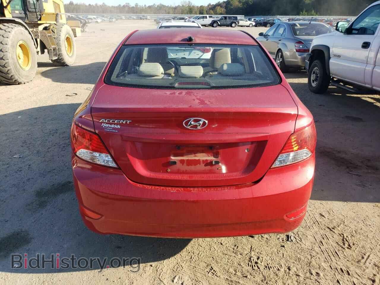 2014 HYUNDAI ACCENT - VIN: KMHCU4AE1EU628325 - Фото 6
