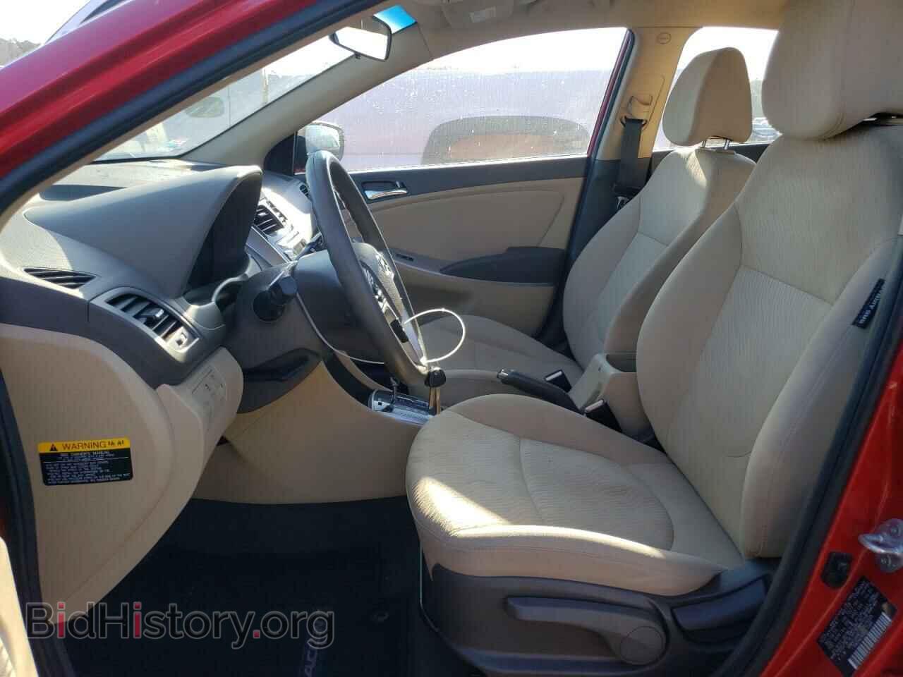 2014 HYUNDAI ACCENT - VIN: KMHCU4AE1EU628325 - Фото 7