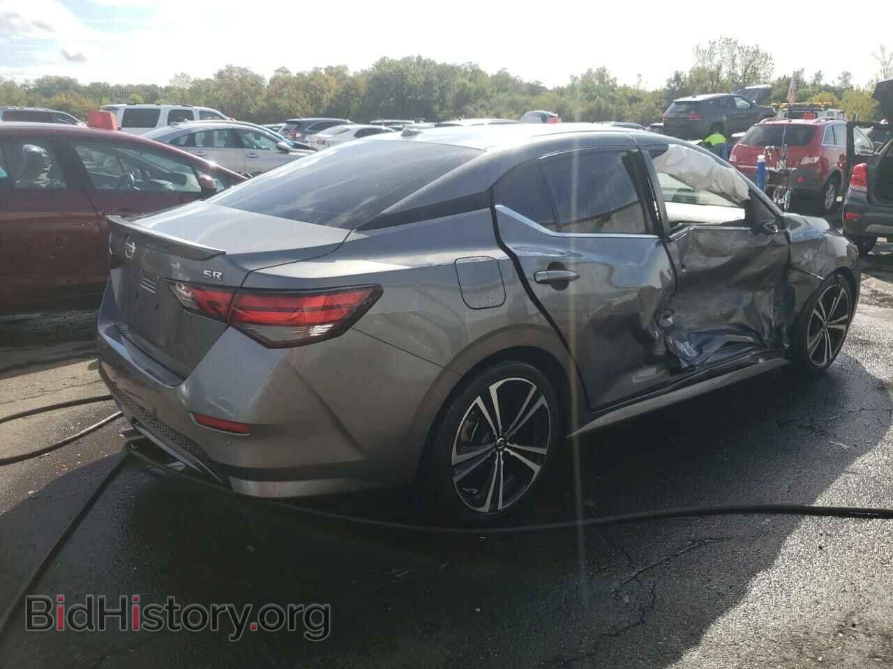 2020 NISSAN SENTRA - VIN: 3N1AB8DV8LY279617 - Фото 3