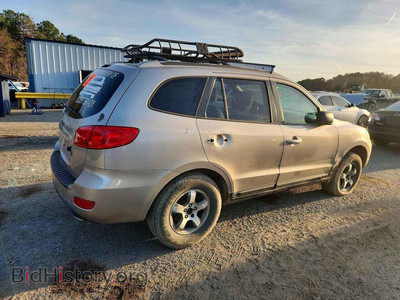 2007 HYUNDAI SANTA FE - VIN: 5NMSG13D87H013839 - Фото 3